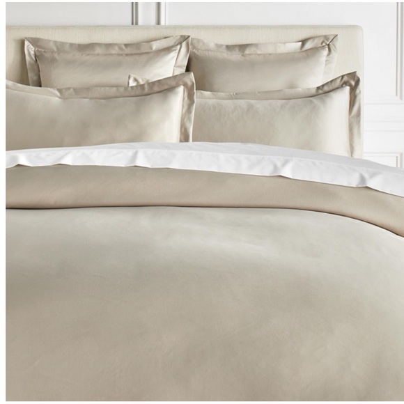 Z Gallerie Other - Z Gallerie Kingston Bedding Champagne/Gold Pillow Shams QUEEN size
